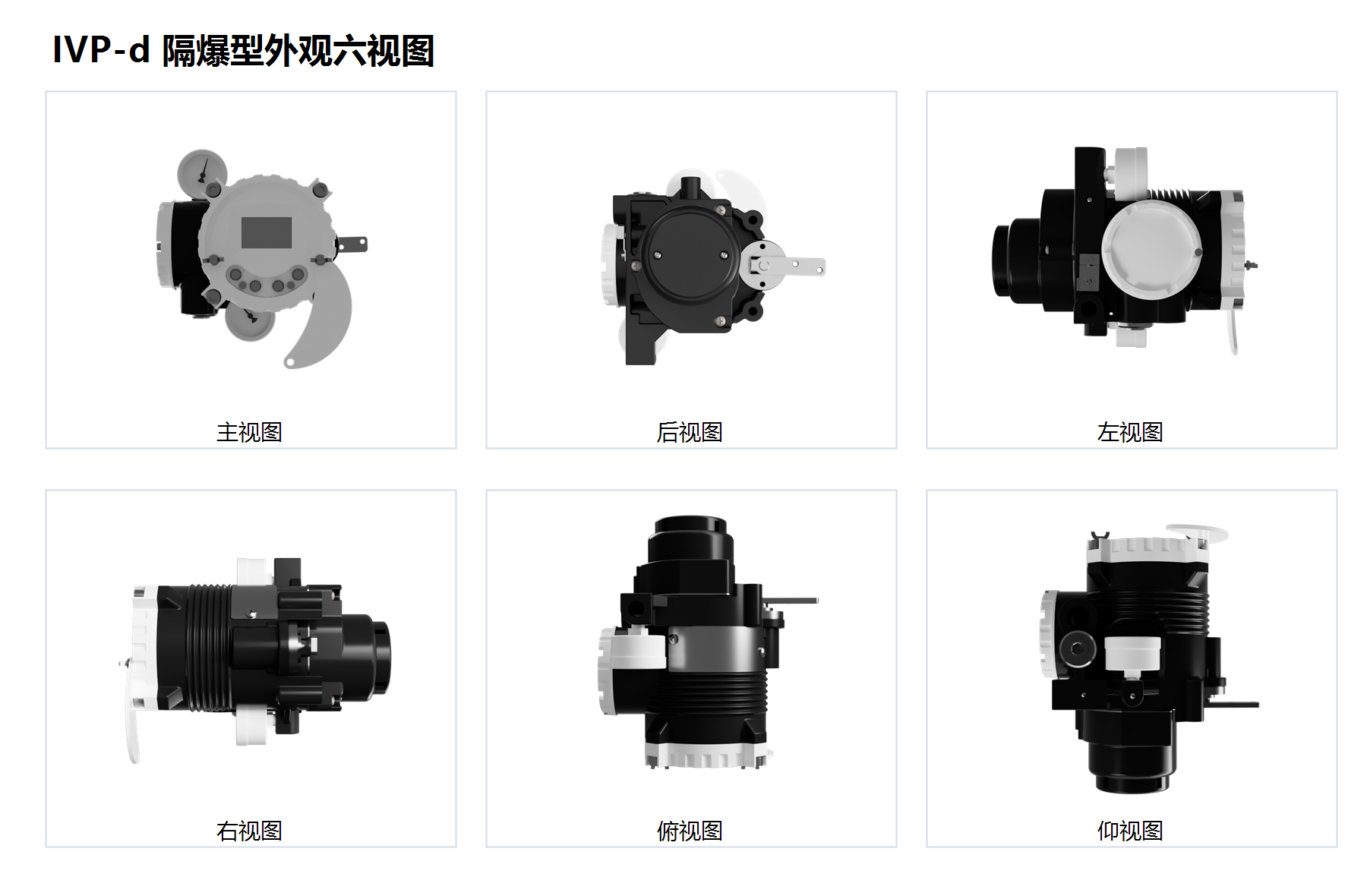 IVPd 隔爆型产品外观视图
